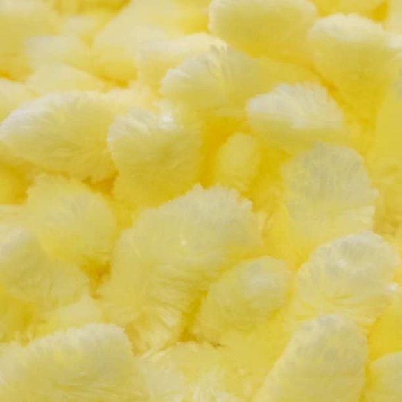 CATALINA HOME Costa Rica Soft Chenille Luxurious 2PC. Set (Yellow) - Picture 4 of 4